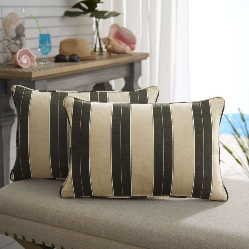 Stella Indoor/Outdoor Lumbar Pillow, 16"H x 26"W