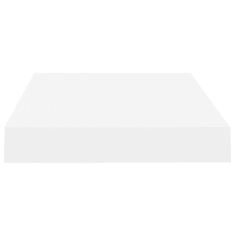 Arson 2 Piece Floating Shelf, 3.8cm H x 23cm W x 40cm D, White