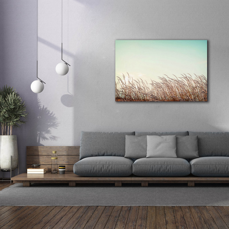 «Retro Grass» par PhotoINC Studio, H 40 po x l 60 po x P 1,5 po