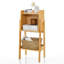 Kacie 80cm H x 37cm W Solid Wood Book Cabinet Bookcase