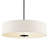 3 - Light Satin Black Drum Pendant-97962309-97803577