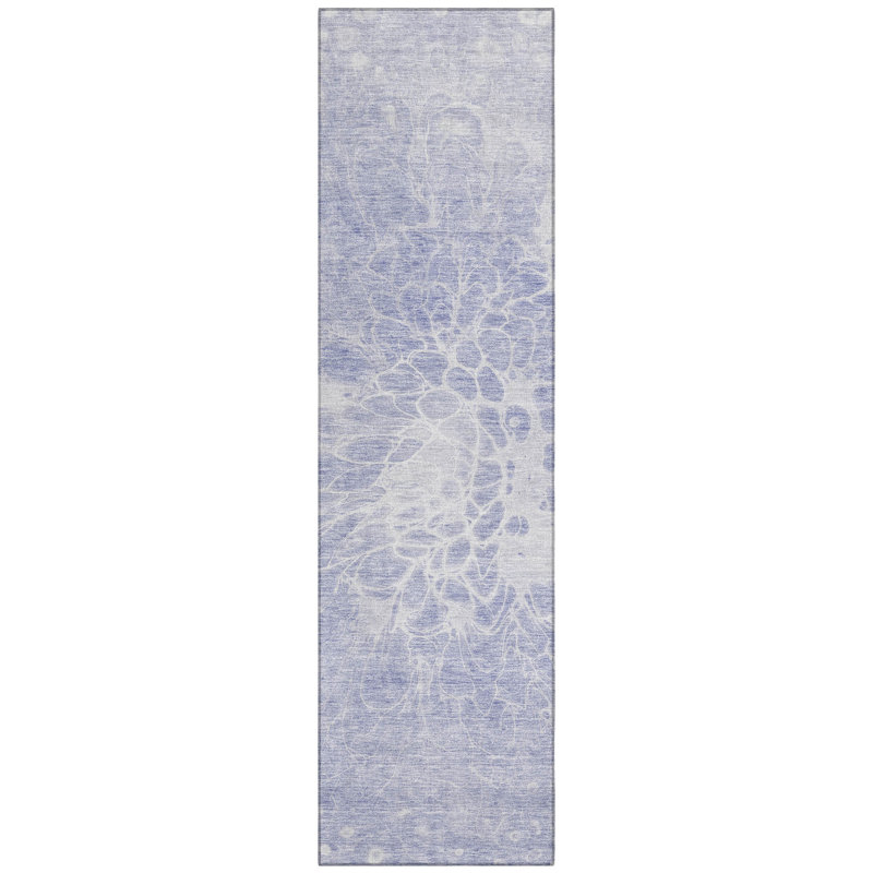 Alkea Abstract Indoor / Outdoor Rug, Runner 2'3" x 7'6"