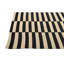 Tapis noir et blanc Noor