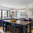 1-Light Led Farmhouse Wood Kitchen Island Pendant Light