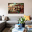 The River Cafe by Ruane Manning - Wrapped Canvas Painting-42155465