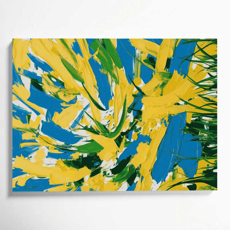 Neo Expressionism 32 Brown Canvas Wall Art