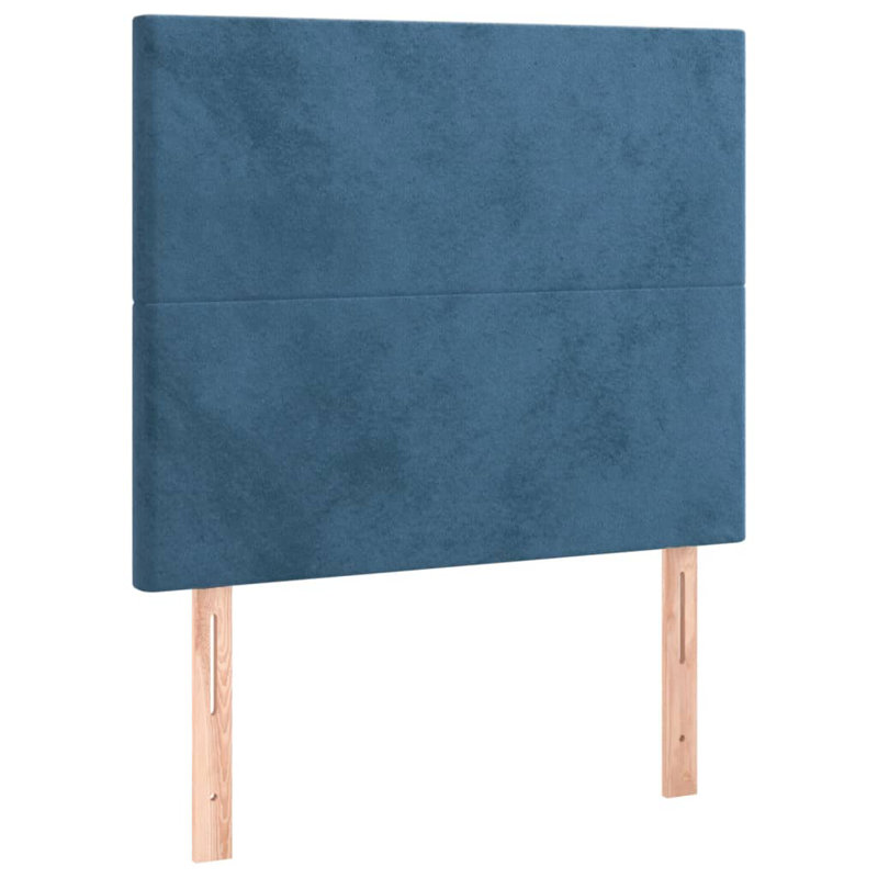 Georgine Headboard, 88cm H x 100cm W x 5cm D, Blue