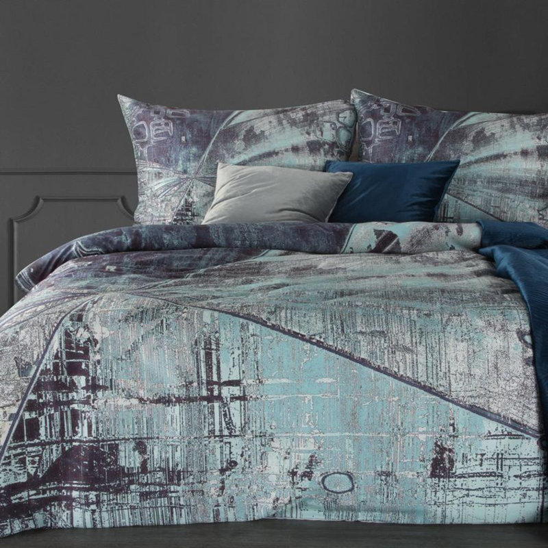 Frejuste Abstract Duvet Cover Set with Pillowcases, Kingsize - 2 Pillowcases (70 x 80 cm)