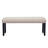 Aldrik 44.3" W Linen Upholstered Bench with Nailhead Trim-1759849206