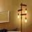 3-Light Dimmable Farmhouse Tree Floor Lamp, Industrial Rustic Standing Lamp