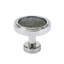 Spectra Weaves knob in chrome finish-1676818533