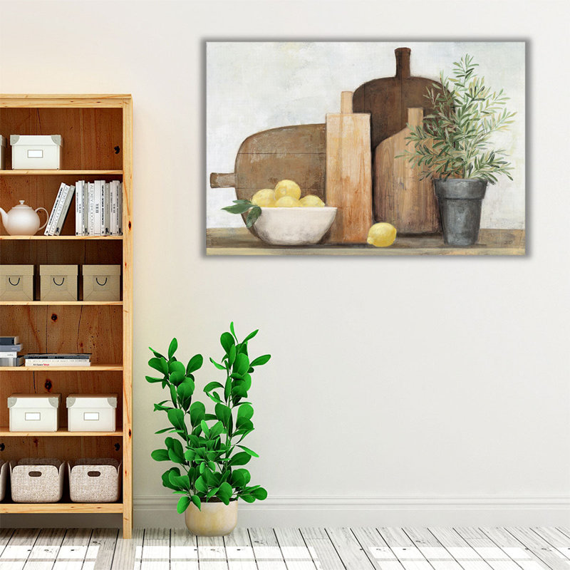 Rustic Kitchen - Canvas Print Wall Art, 12" H x 18" W