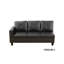 Ensemble de canapé modulaire en cuir 2 pièces avec méridienne Monaco-1651185318-1651185316