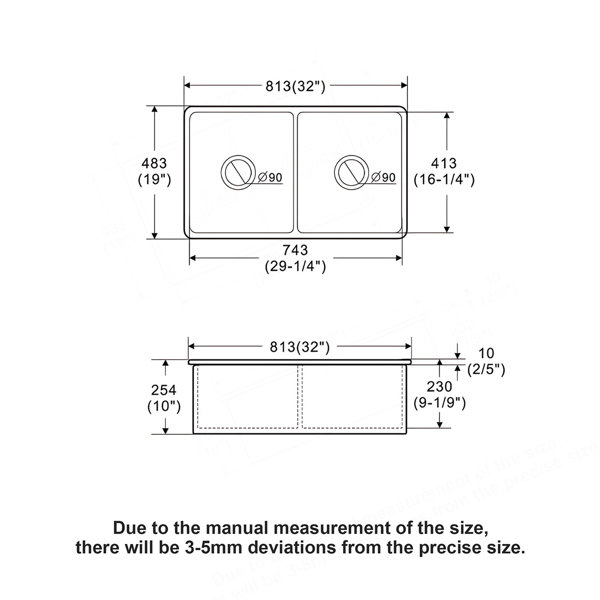 Dimensions du produit