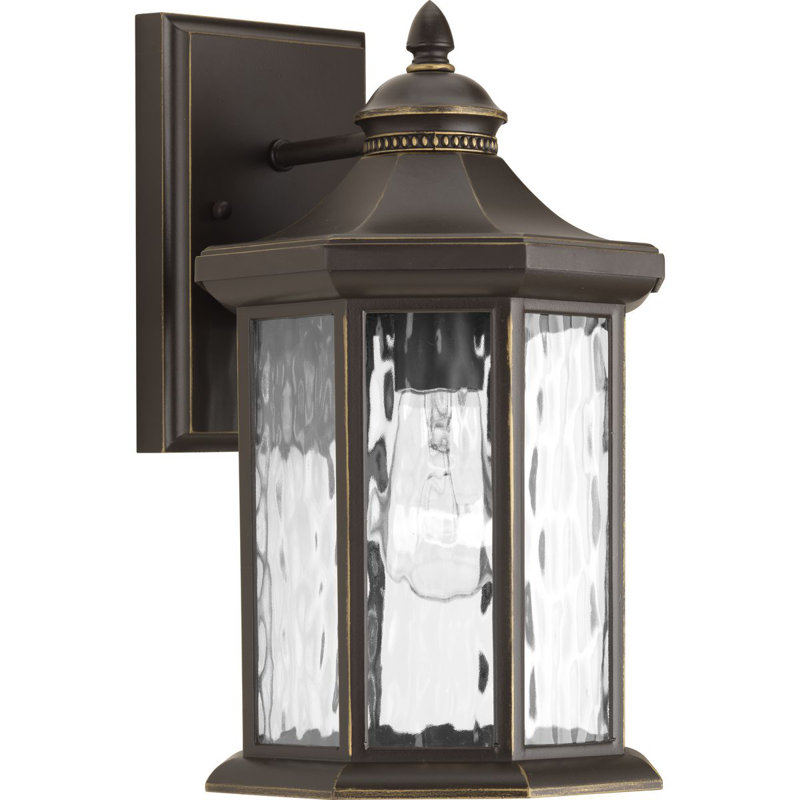 Lanterne murale d'extérieur Enola, H 12,5 po x l 7,12 po x P 8,12 po