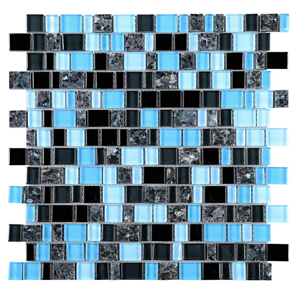 Cubemax Random 11.75'' X 11.75'' Mosaic Tile