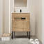 Ensemble de meuble-lavabo simple 24 po avec plateau Alzena