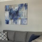 Wade Logan® Blue Morning On Canvas Painting & Reviews | Wayfair