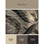 Tapis abstrait moderne et contemporain lavable à la machine Ortmund Bird Of Paradise - reliure beige-2039470153