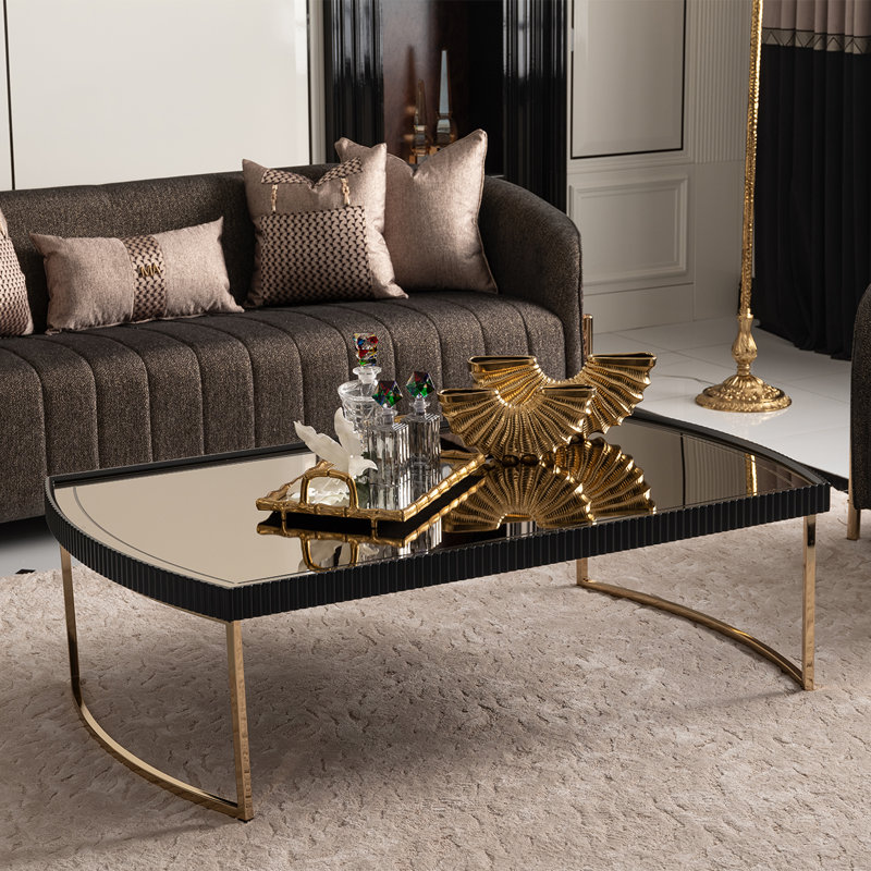 Lisbon Coffee Table, Matte Black