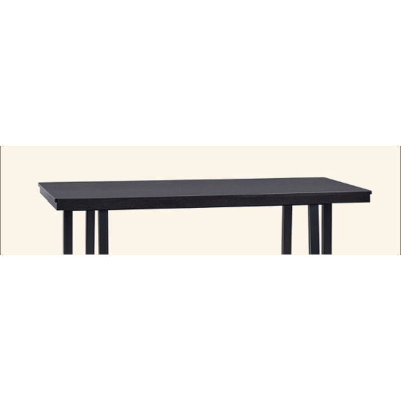 Black Finish Dining Table