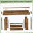 2-Tier Hall Table,Sofa Table,Console Table-662211462