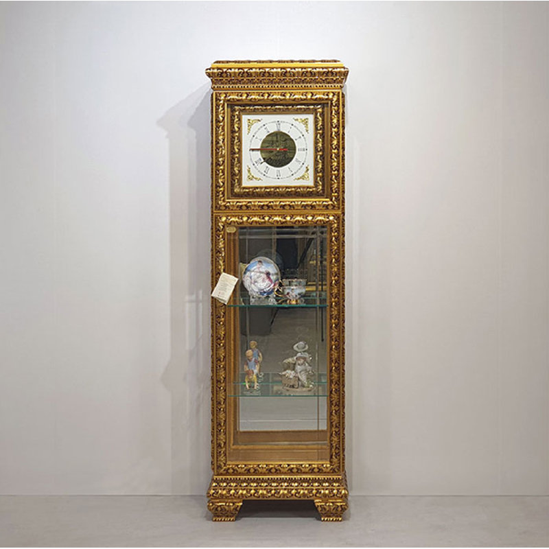 Horloge grand-père en bois massif H 70,4 po Infinity