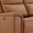 88.6'' Genuine Leather Zero Gravity Power Recliner Sofa with USB Port-117030404