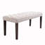 Banc rembourré en velours Cassedy-1326580994