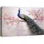 Paon, impression de branche florale, impression sur toile encadrée-126032100-126032103