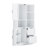 Renilde 62"H Bathroom Cabinet with Adjustable Shelf, Drawers and Racks