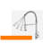 Single Handle Pull Down Sprayer Kitchen Sink Faucet