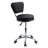 Backed Adjustable Height Ergonomic Lab Stool with Wheels
