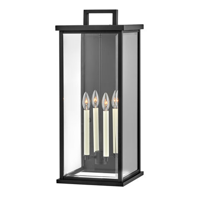 Weymouth 27" Four-Light Outdoor Wall Mount Lantern