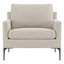 Chaise d'appoint moderne rembourrée avec coussins-139338679