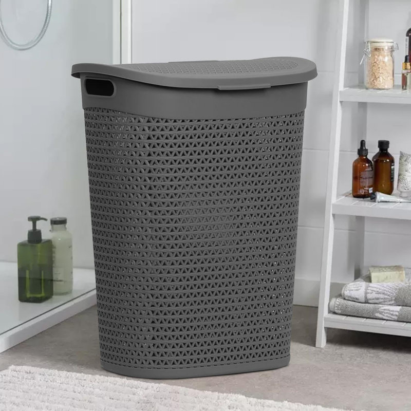 TPE & PP Laundry Cart, Gray