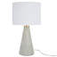 Lampe de table grise 22 po Alberic