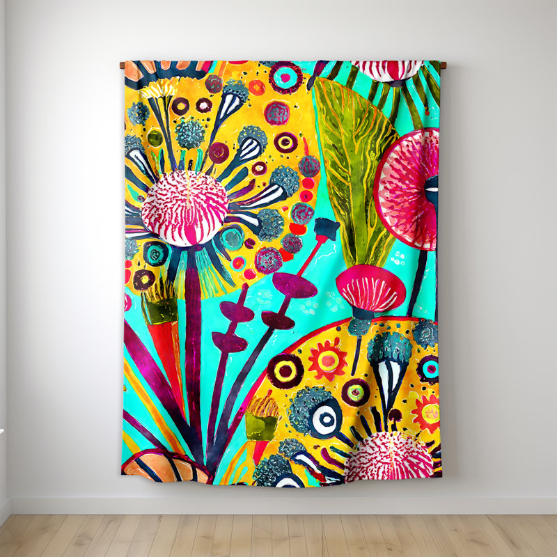 Throw Blanket, 80" L x 68" W