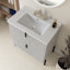 Meuble-lavabo 30 po avec lavabo en céramique-701884081