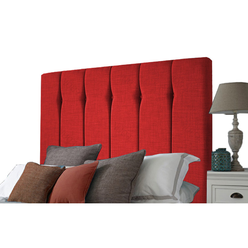 Eiven Upholstered Headboard, Single (3'), Red