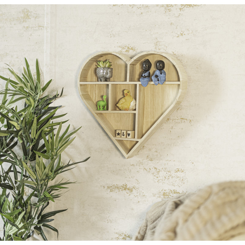 Dews 5 Piece Floating Shelf