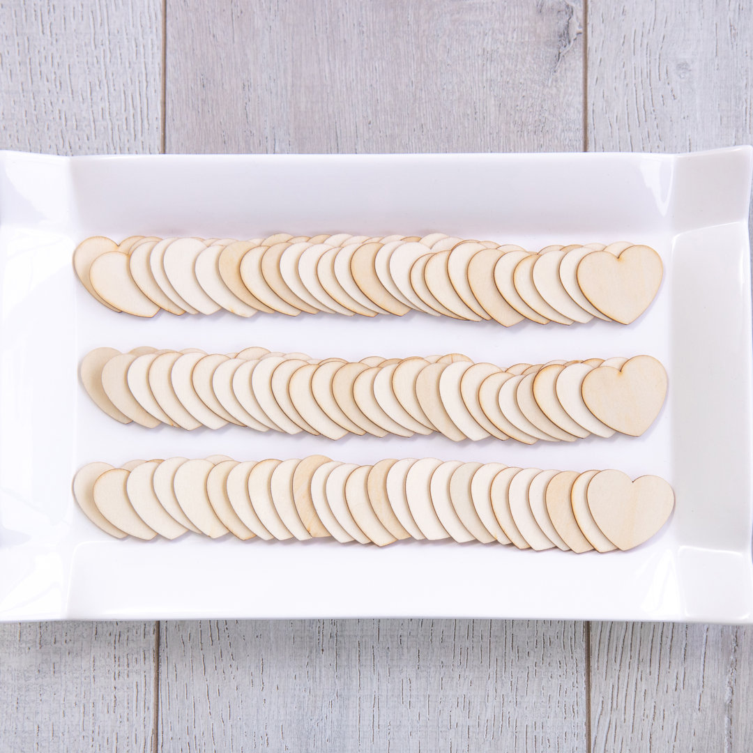 Wood Guest & Commemorative Book (Set of 75) Kate Aspen