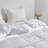 Linen Ruffled Duvet Cover Set-700940652-696302582