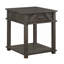 Table de bout avec rangement Traditional