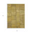 Tapis extérieur lavable 8 pi x 10 pi doré et gris