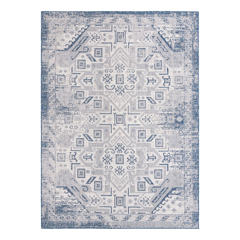 Amhlaidh Indoor / Outdoor Rug, Rectangle 7'10" x 11'