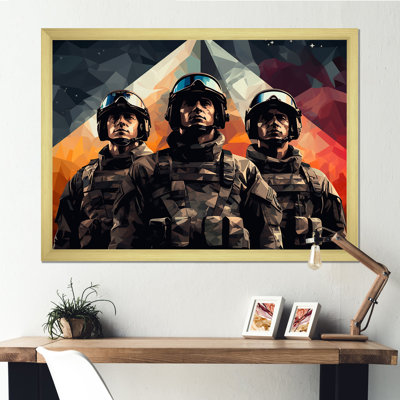 Military Precision Soldiers - Military Wall Art