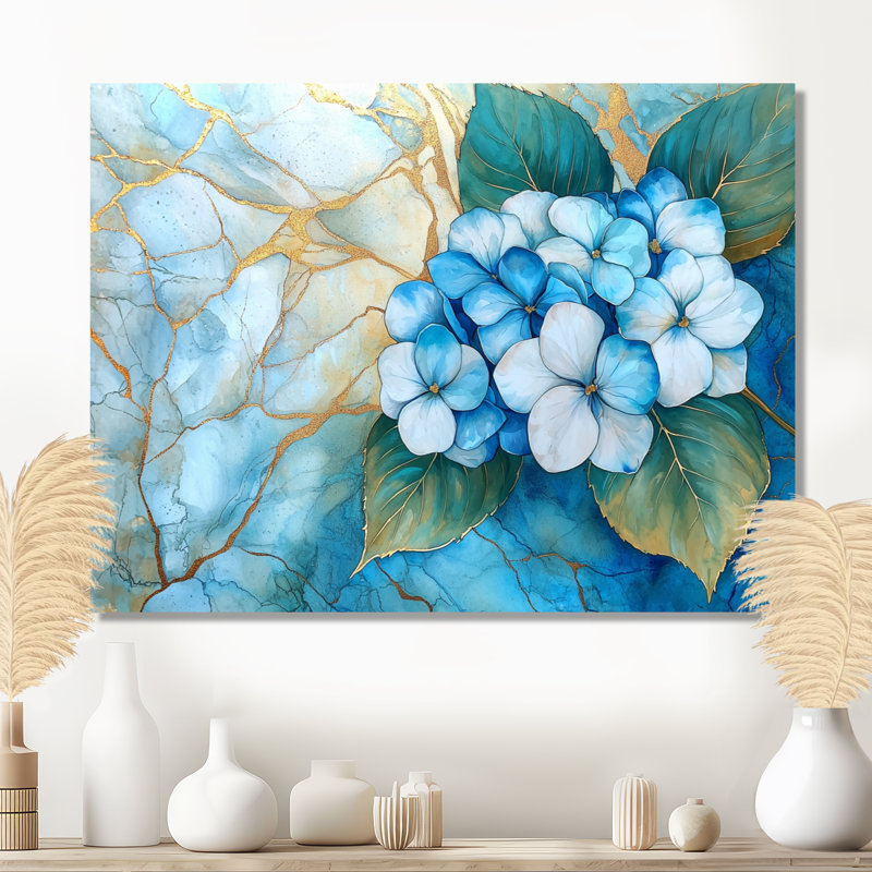 Décoration murale Agate Symphony Of Mums Flowers II - Mums, Toile tendue, Ne s’applique pas, H 24 po x l 32 po