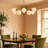  12-Light Dimmable Modern Globe Sputnik Chandelier in Gold-537583913-538134918