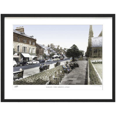 Ilkley, The Grove C1965 - Single Picture Frame Print